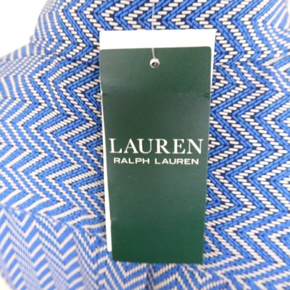Ralph Lauren Chevron Print Top Blouse Size XS - Picture 6 of 7